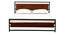 Palmer Non Storage Bed (Queen Bed Size, Honey Oak Finish) by Urban Ladder - - 
