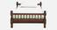 Wood Turner Solid Wood Non Storage Bed (Single Bed Size, PROVINCIAL TEAK Finish) by Urban Ladder - - 