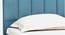 Dallas Slummber Upholstered Non Storage Bed (Queen Bed Size, Turquoise, PROVINCIAL TEAK Finish) by Urban Ladder - - 