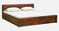 Monaco Solid Wood Storage Bed (Queen Bed Size, Box Storage Type, PROVINCIAL TEAK Finish) by Urban Ladder - - 