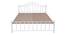 Morris Non Storage Metal Bed (Queen Bed Size, White Finish) by Urban Ladder - - 