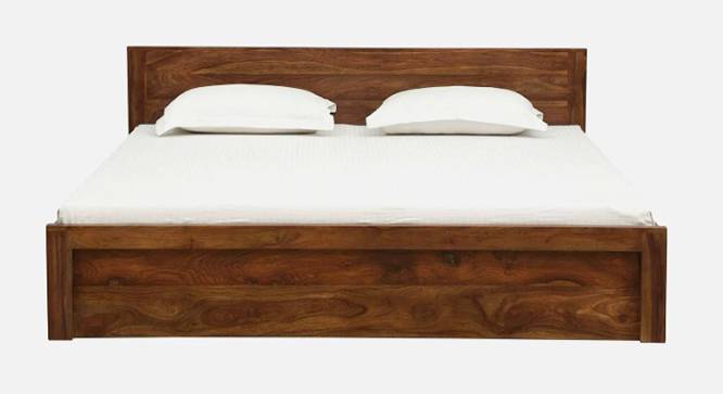 Monaco Solid Wood Storage Bed (Queen Bed Size, Box Storage Type, PROVINCIAL TEAK Finish) by Urban Ladder - - 