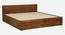 Monaco Solid Wood Storage Bed (Queen Bed Size, Box Storage Type, PROVINCIAL TEAK Finish) by Urban Ladder - - 