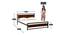 Palmer Non Storage Bed (King Bed Size, PROVINCIAL TEAK Finish) by Urban Ladder - - 