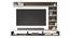 Primax Plus Wall Mounted Entertainment TV  Unit (Wenge & Frosty Finish, 40 Inch Size) by Urban Ladder - Ground View Design 1 - 842670