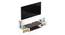 Toska Wall Mounted Entertainment  TV Unit (42 Inch Size, Wenge & Frosty Finish) by Urban Ladder - Front View Design 1 - 842704