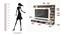 Primax Plus Wall Mounted Entertainment TV  Unit (Wenge & Frosty Finish, 40 Inch Size) by Urban Ladder - Design 1 Dimension - 842715