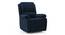 Lebowski Recliner (One Seater, Cobalt Fabric) by Urban Ladder - Cross View Design 1 - 