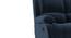 Lebowski Recliner (Three Seater, Cobalt Fabric) by Urban Ladder - Close View Design 1 - 
