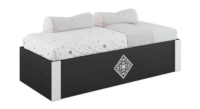 Otis Day Bed With Storage (Single Bed Size, Box Storage Type, Wenge & Frosty White Finish) by Urban Ladder - Front View Design 1 - 844082