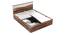 Stella King Bed With Box Storage (King Bed Size, Box Storage Type, Asian Walnut Finish) by Urban Ladder - Ground View Design 1 - 844097
