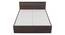 Kane King Bed In Choco walnut (King Bed Size, Choco Walnut Finish) by Urban Ladder - Ground View Design 1 - 844099