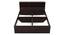 Nexon King Bed In Choco Walnut Color (Queen Bed Size, Choco Walnut Finish) by Urban Ladder - Ground View Design 1 - 844119