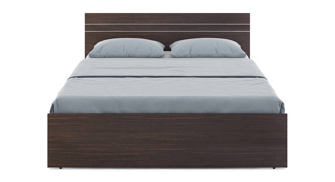 Kane King Bed In Choco walnut (King Bed Size, Choco Walnut Finish) by Urban Ladder - Design 1 Side View - 844124