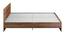 Amber King Bed In Natural Teak Finish (King Bed Size, Natural Teak Finish) by Urban Ladder - Ground View Design 1 - 844145