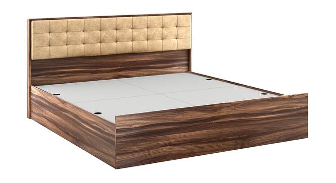 Alvin Queen Bed With Box Storage In Asian Walnut Color (Queen Bed Size, Box Storage Type, Asian Walnut Finish) by Urban Ladder - Front View Design 1 - 844170