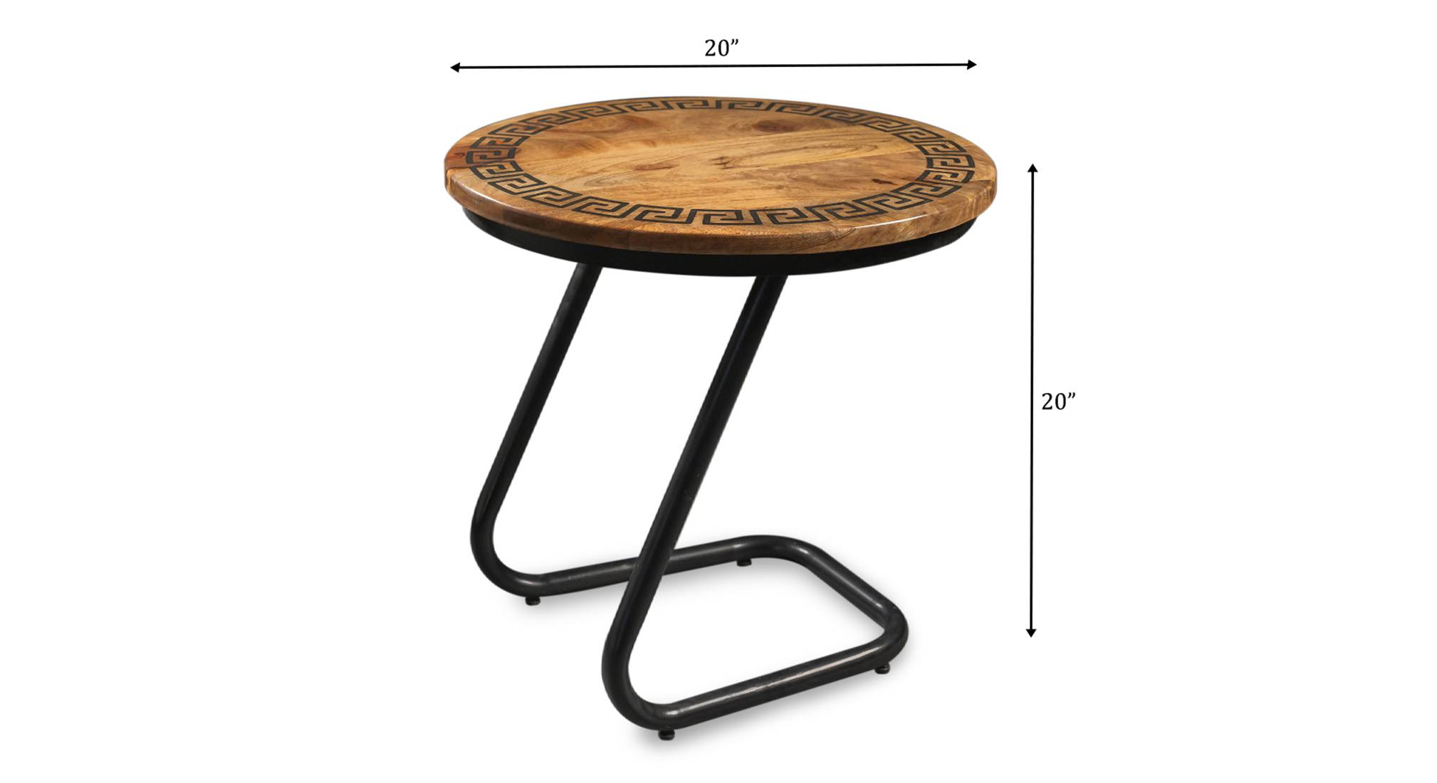 Epoxy Piaggio Side Table Urban Ladder