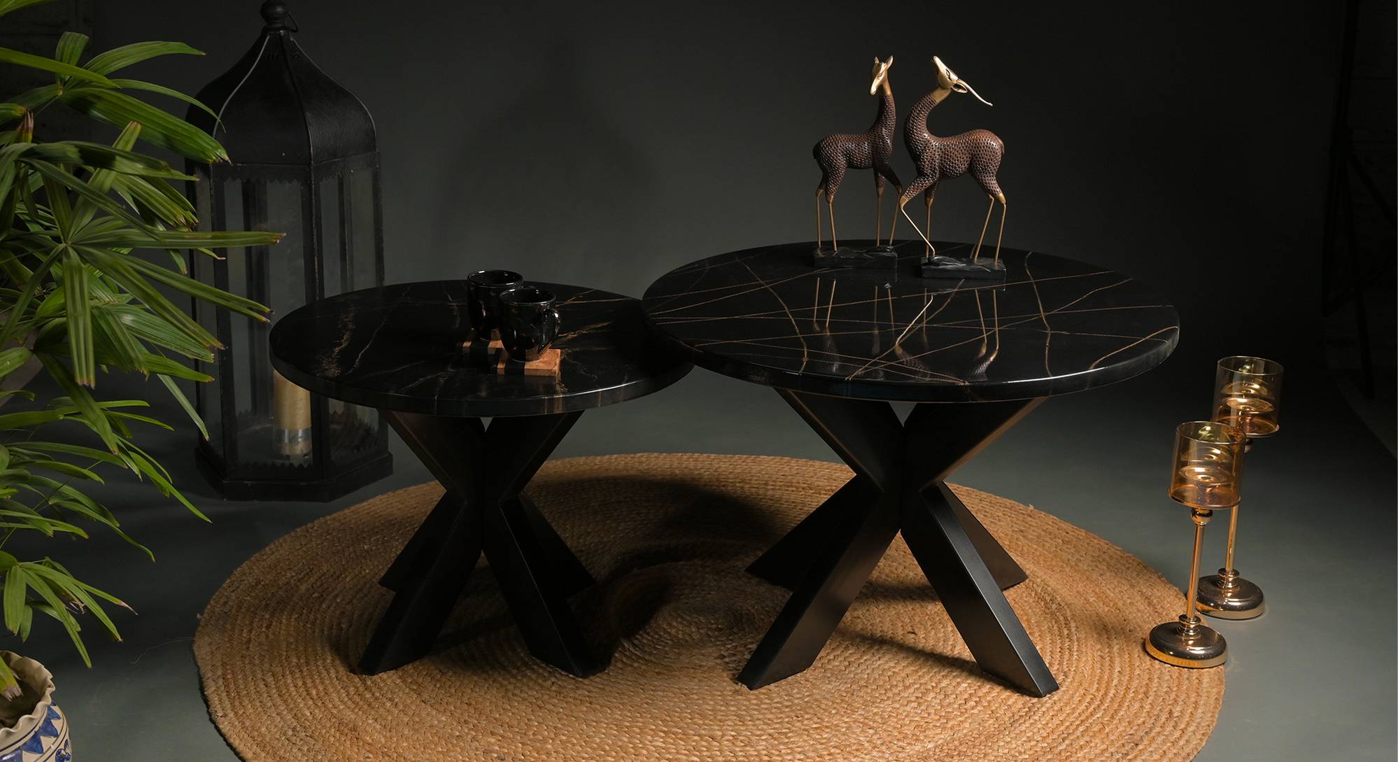 Epoxy Phantom Nested Table Urban Ladder