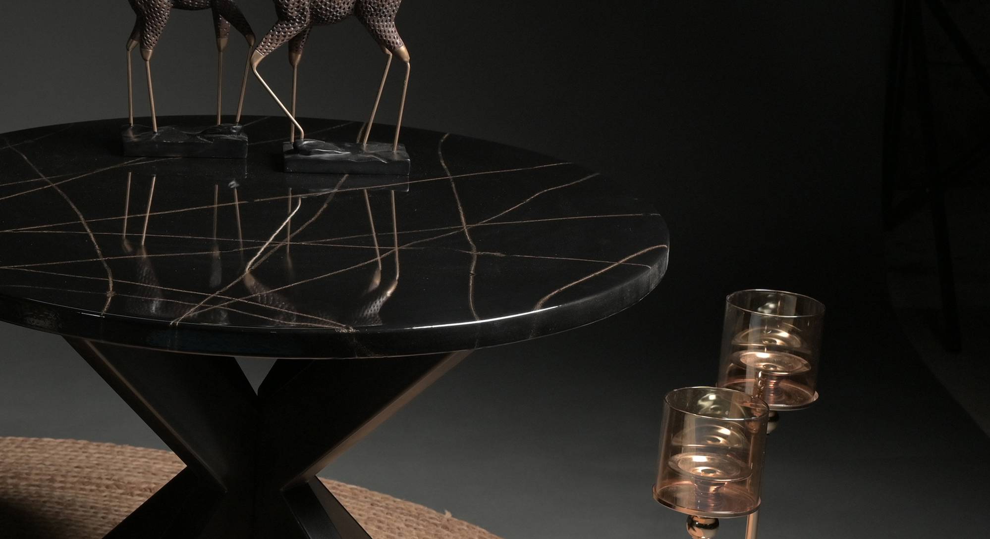 Epoxy Phantom Nested Table Urban Ladder