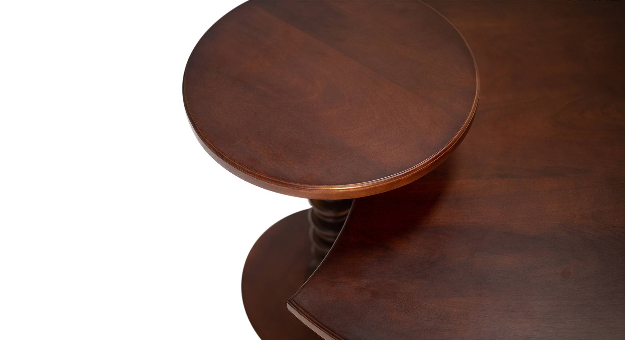 Wooden Dakota Combo Coffee and Side Table Urban Ladder