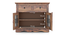 Bunai Two Door Two Drawer Cabinet (Finish: Teak) (Teak Finish) by Urban Ladder - - 