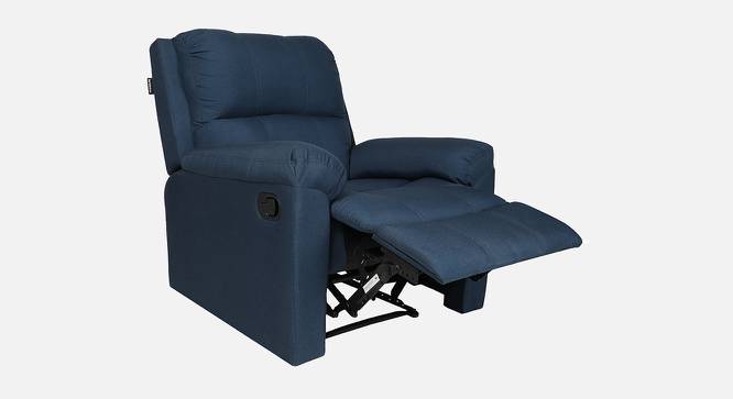 Spino Single Seater Recliner (Teal, One Seater) by Urban Ladder - Design 1 Side View - 844377