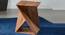 Daye Solid Wood Side Table (Rustic Teak Finish) by Urban Ladder - Front View Design 1 - 844423