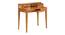 Marvella Solid Wood Study Table (Natural Finish) by Urban Ladder - Front View Design 1 - 844427
