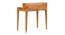 Marvella Solid Wood Study Table (Natural Finish) by Urban Ladder - Design 1 Side View - 844439