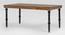 Eilidh 6 Seater Solid Wood Dining Table (Rustic Teak Finish) by Urban Ladder - Front View Design 1 - 844465