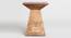 Melvena Solid Wood Side Table (Natural Finish) by Urban Ladder - Design 1 Side View - 844486