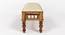 Girli Solid Wood Bench (PROVINCIAL TEAK Finish) by Urban Ladder - Design 1 Side View - 844489