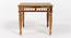 Harlin 4 Seater Dining Table (PROVINCIAL TEAK Finish) by Urban Ladder - Design 1 Side View - 844495