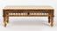 Girli Solid Wood Bench (PROVINCIAL TEAK Finish) by Urban Ladder - Ground View Design 1 - 844501