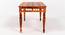 Harlin 6 Seater Dining Table (Honey Oak Finish) by Urban Ladder - Ground View Design 1 - 844506