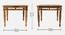 Harlin 4 Seater Dining Table (PROVINCIAL TEAK Finish) by Urban Ladder - Rear View Design 1 - 844518