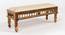 Girli Solid Wood Bench (PROVINCIAL TEAK Finish) by Urban Ladder - Ground View Design 1 - 844524
