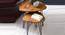 Minto Solid Wood Nested Tables - Set of 2 (Honey Oak And Black Finish) by Urban Ladder - Design 1 Side View - 844544