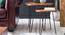 Minto Solid Wood Nested Tables - Set of 2 (Honey Oak And Black Finish) by Urban Ladder - Ground View Design 1 - 844556