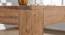 Coco 4 Seater Solid Wood Dining Table (Natural Finish) by Urban Ladder - Design 1 Side View - 844584