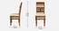 Reeves 6 Seater Dining Set (Brown, PROVINCIAL TEAK Finish) by Urban Ladder - Ground View Design 1 - 844598