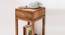 Wanetta Solid Wood Side Table (Honey Oak Finish) by Urban Ladder - Ground View Design 1 - 844604