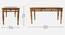 Reeves 6 Seater Dining Set (Brown, PROVINCIAL TEAK Finish) by Urban Ladder - Design 1 Dimension - 844625