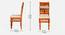 Reeves 6 Seater Dining Set (Brown, Honey Oak Finish) by Urban Ladder - Design 1 Dimension - 844627
