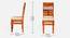 Reeves 4 Seater Dining Set (Brown, Honey Oak Finish) by Urban Ladder - Design 1 Dimension - 844631