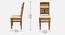 Reeves 4 Seater Dining Set (Brown, PROVINCIAL TEAK Finish) by Urban Ladder - Image 2 Design 1 - 844642