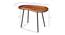 Prince Solid Wood Nested Tables - Set of 2 (Honey Oak And Black Finish) by Urban Ladder - Design 1 Dimension - 844644
