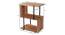 Garrick Solid Wood Side Table (Natural & Black Finish) by Urban Ladder - Rear View Design 1 - 844653