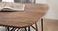 Frazier 4 Seater Solid Wood Dining Table (PROVINCIAL TEAK Finish) by Urban Ladder - Design 1 Side View - 844674