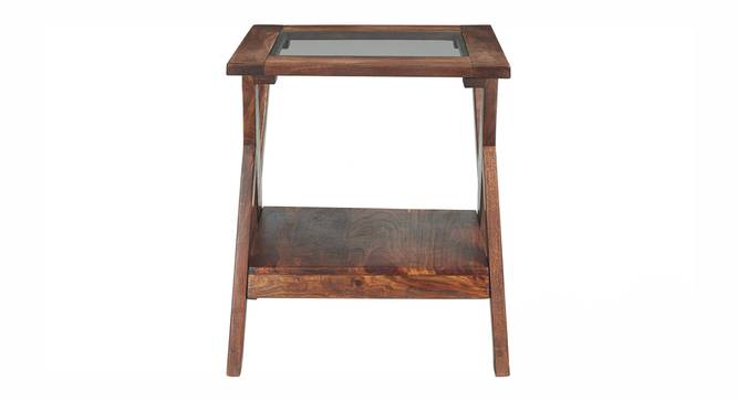 Etha Solid Wood Side Table (PROVINCIAL TEAK Finish) by Urban Ladder - Ground View Design 1 - 844715